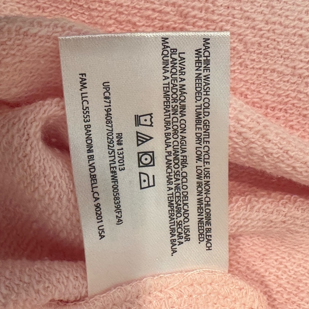 NWT Wildfox “Brunch Club” Heart Graphic Crewneck Sweatshirt Casual Sz XS - Picture 10 of 10